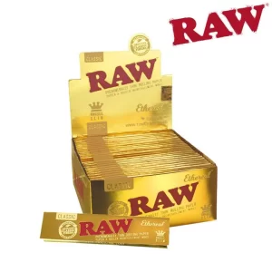 RAW Classic Ethereal Phenomenally Thin Rolling Papers King Size Slim