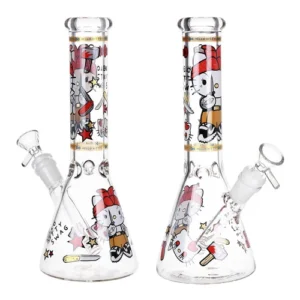 10" Hoodlum Kitty Beaker Bong
