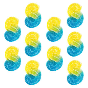 Fully Blasted Blue Raspberry Lemonade Live Resin Sativa Gummy
