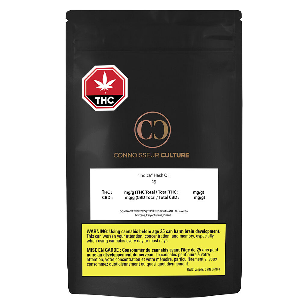 Connoisseur Culture Indica Hash Oil - Image 2