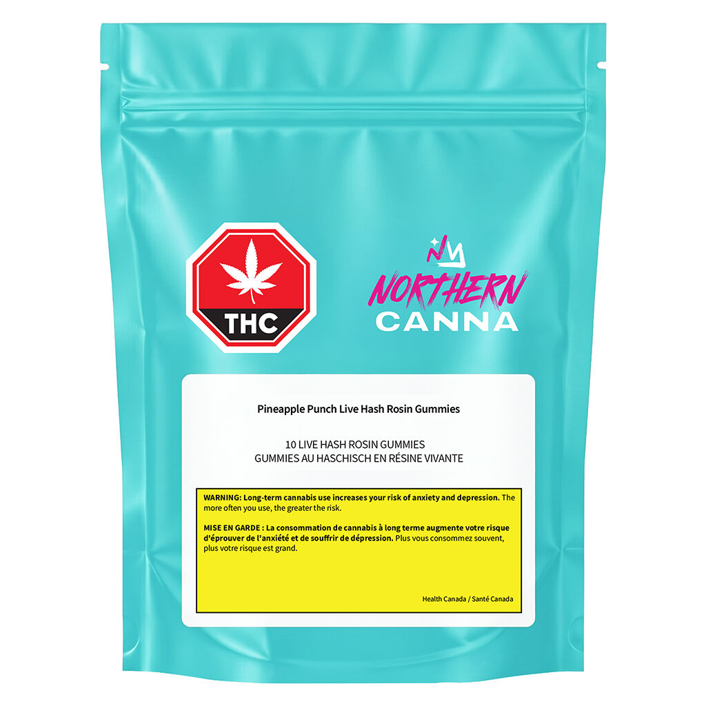 Pineapple Punch Live Hash Rosin Gummies - Image 2