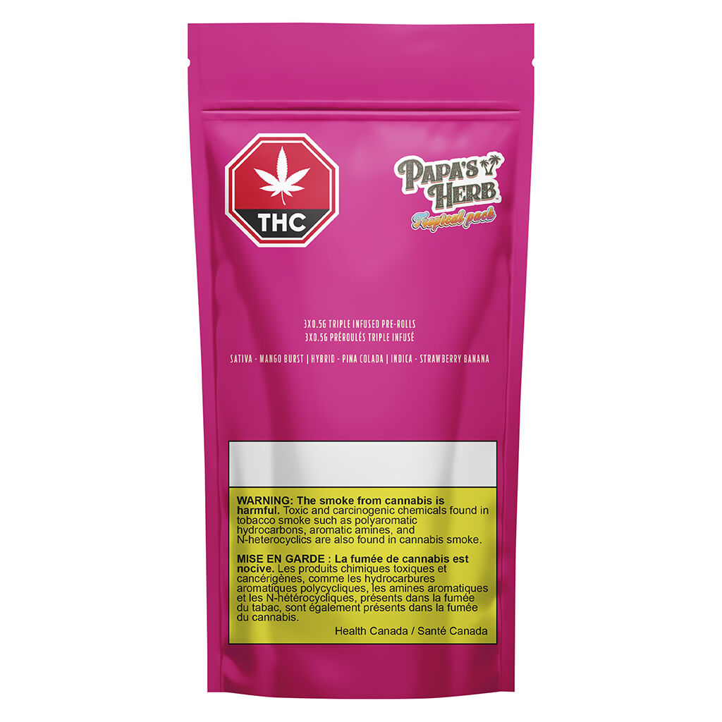Tropical Pack Triple Infused Pre-Roll - Image 2